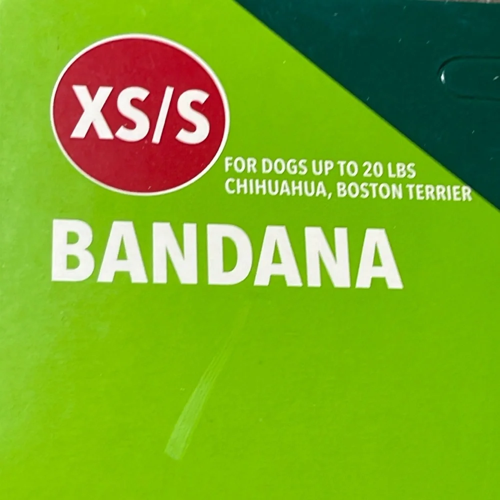 Doggie Bandana Size XS/S